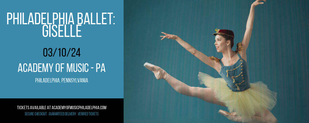 Philadelphia Ballet at Academy Of Music - PA