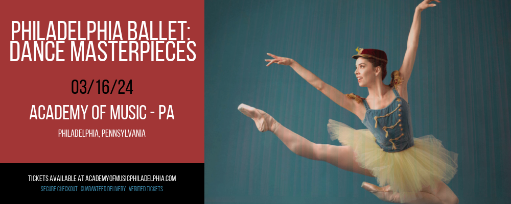 Philadelphia Ballet at Academy Of Music - PA