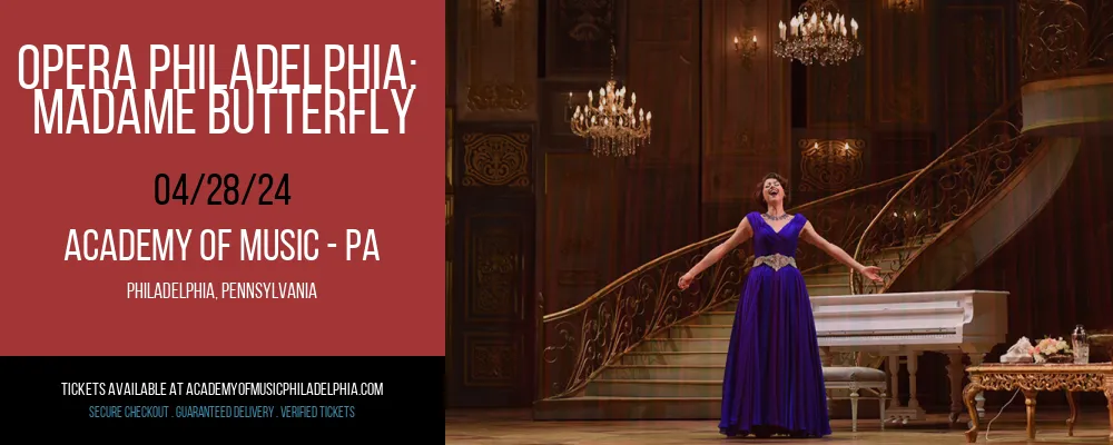 Opera Philadelphia at Academy Of Music - PA