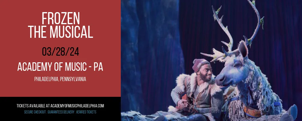 Frozen at Academy Of Music - PA
