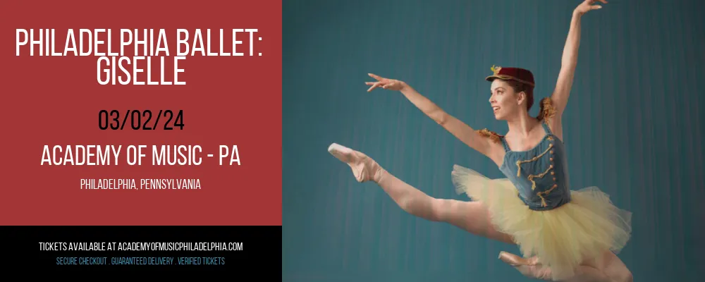 Philadelphia Ballet at Academy Of Music - PA