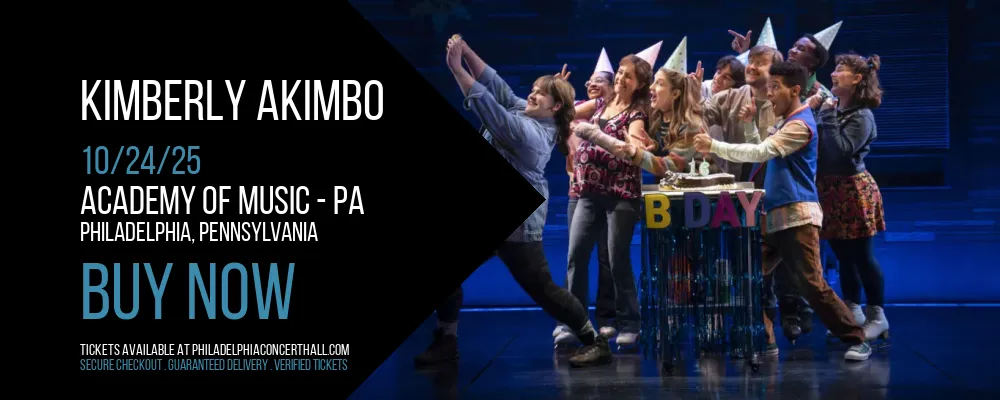 Kimberly Akimbo at Academy Of Music - PA